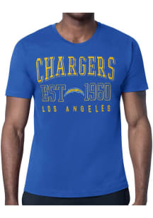 Starter Los Angeles Chargers Blue Retro Short Sleeve T Shirt