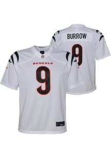 Joe Burrow Cincinnati Bengals Youth White Nike Game Alt Football Jersey