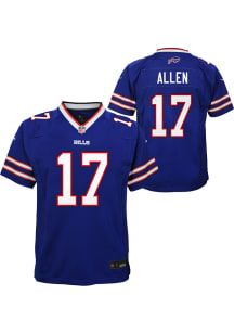 Josh Allen Buffalo Bills Youth Blue Nike Home Replica Football Jersey