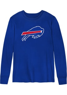 Buffalo Bills Boys Blue Primary Logo Long Sleeve T-Shirt