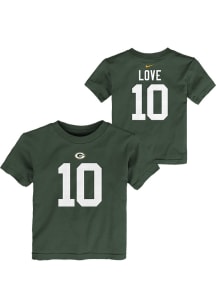 Jordan Love Green Bay Packers Toddler Green Nike Fuse NN Short Sleeve Player T Shirt