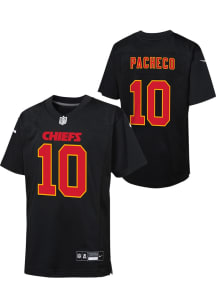 Isiah Pacheco Kansas City Chiefs Youth Black Nike Game Football Jersey