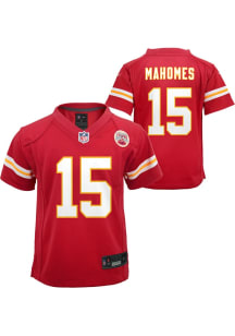 Patrick Mahomes Kansas City Chiefs Boys Red Nike Replica Football Jersey