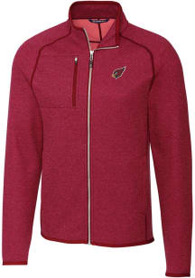 Cutter and Buck Arizona Cardinals Mens Cardinal Mainsail Medium Weight Jacket