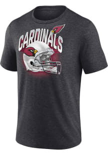 Arizona Cardinals Charcoal End Around Short Sleeve Fashion T Shirt