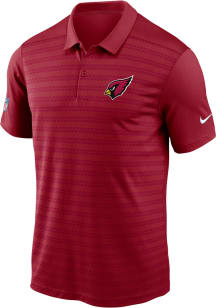 Nike Arizona Cardinals Mens Red Sideline Victory Short Sleeve Polo