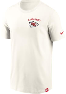 Nike Kansas City Chiefs White Blitz Essential Cotton Short Sleeve T Shirt