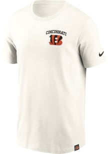 Nike Cincinnati Bengals White Blitz Essential Cotton Short Sleeve T Shirt