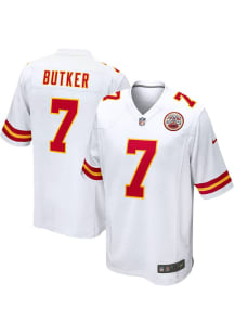 Harrison Butker  Nike Kansas City Chiefs White Road Football Jersey