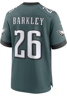 Saquon Barkley  Nike Philadelphia Eagles Teal Home Football Jersey