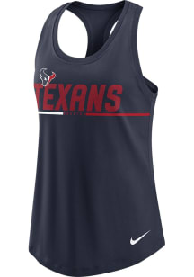 Nike Houston Texans Womens Navy Blue Racerback Tank Top