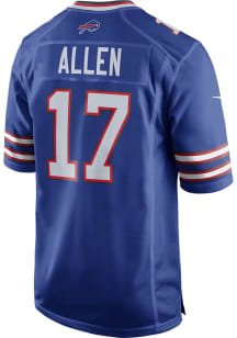 Josh Allen   Buffalo Bills Blue Home Game Football Jersey