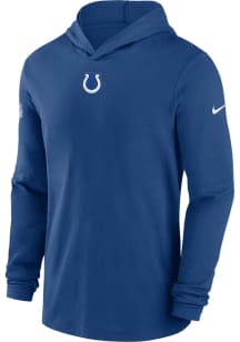 Nike Indianapolis Colts Mens Blue Sideline Player Hood