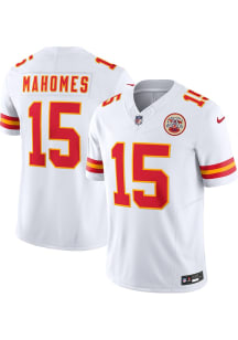 Patrick Mahomes Nike Kansas City Chiefs Mens White Vapor F.U.S.E. Limited Football Jersey