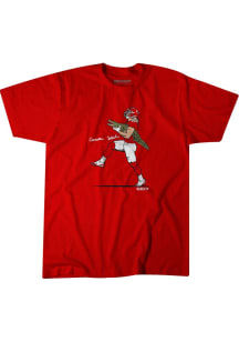 Carson Steele Kansas City Chiefs Red Crocky J Short Sleeve Fashion Player T Shirt