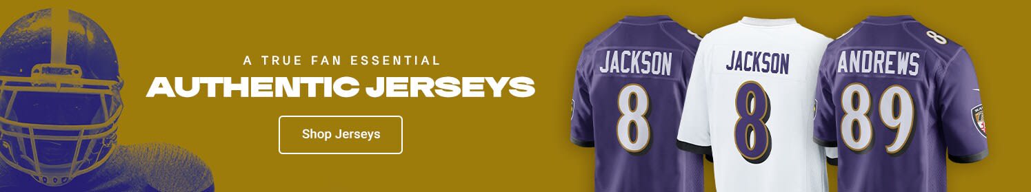 A True Fan Essential Authentic Jerseys | Shop Baltimore Ravens Jerseys