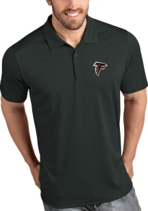 Antigua Atlanta Falcons Mens Grey Tribute Short Sleeve Polo