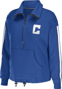 WEAR by Erin Andrews Indianapolis Colts Womens Blue Bungee Qtr Zip