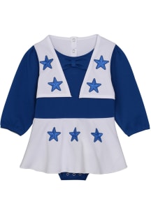 Dallas Cowboys Girls Navy Blue Dallas Cowboys Cheer Dress Set