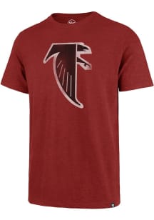 47 Atlanta Falcons Red Grit Vintage Scrum Short Sleeve Fashion T Shirt