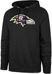 47 Baltimore Ravens Mens Black Headline Long Sleeve Hoodie