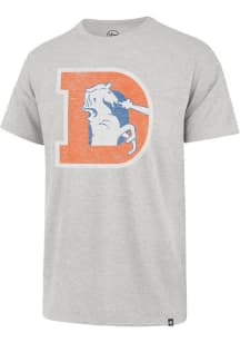 47 Denver Broncos Grey Premier Franklin Short Sleeve Fashion T Shirt