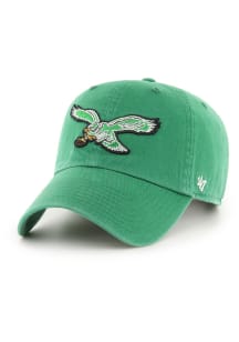 47 Philadelphia Eagles Clean Up Adjustable Hat - Kelly Green