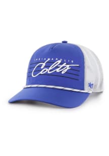 47 Indianapolis Colts Downburst Mesh Hitch Adjustable Hat - Blue