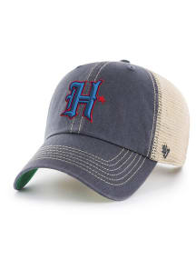 47 Houston Texans Vintage Navy Trawler Clean Up Adjustable Hat - Navy Blue