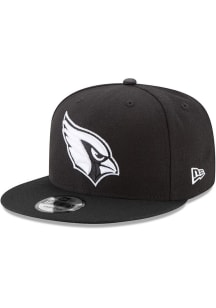 New Era Arizona Cardinals Black Basic 9FIFTY Mens Snapback Hat