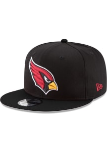 New Era Arizona Cardinals Black Basic 9FIFTY Classic Mens Snapback Hat