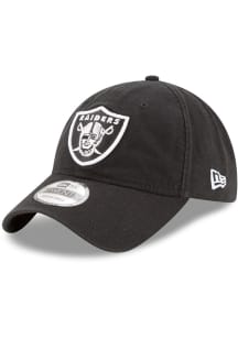 New Era Las Vegas Raiders Core Classic 9TWENTY Classic Adjustable Hat - Black