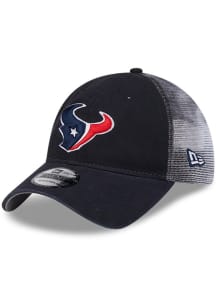 New Era Houston Texans Team Slick 9TWENTY Adjustable Hat - Navy Blue