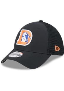 New Era Denver Broncos Mens Black Team Tone 39THIRTY Flex Hat