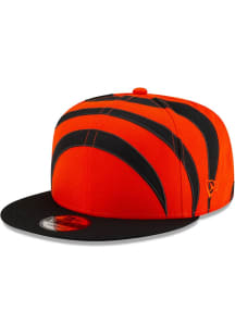 New Era Cincinnati Bengals Orange Helmet 9FIFTY Mens Snapback Hat