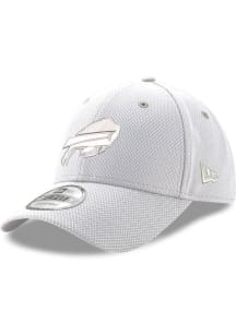 New Era Buffalo Bills Tonal Stretch Snap 9FORTY Adjustable Hat - White